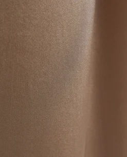 Nightdresses*ZARA Home Silk Nightgown Taupe