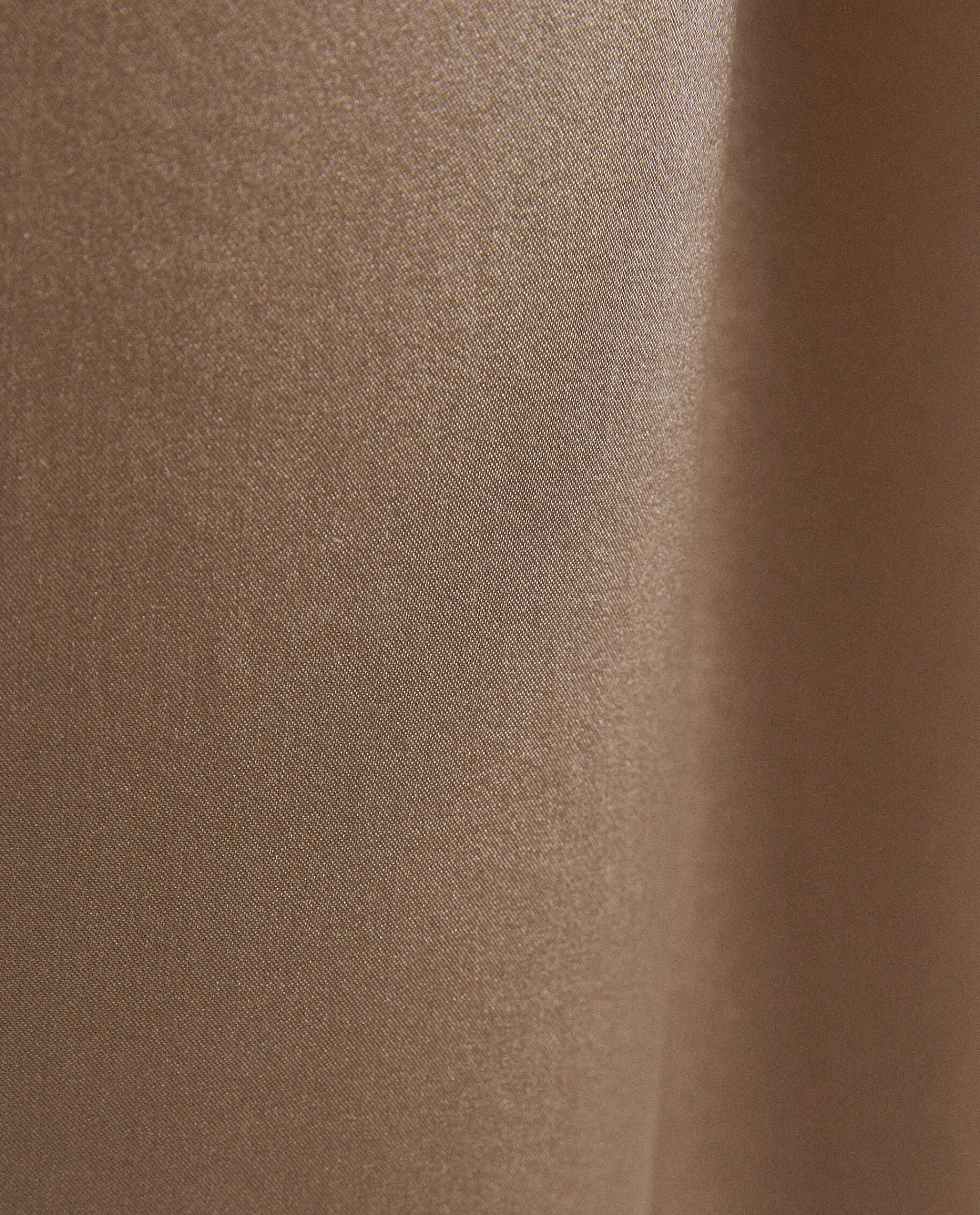 Nightdresses*ZARA Home Silk Nightgown Taupe