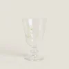 Glasses And Flutes*ZARA Home Silk Screen Wine Glass Green