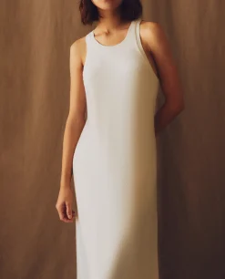 Nightdresses*ZARA Home Sleeveless Cashmere Dress Cream