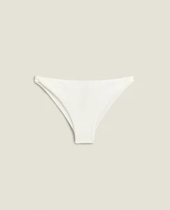 Beachwear*ZARA Home Smocked Bikini Bottoms Cream
