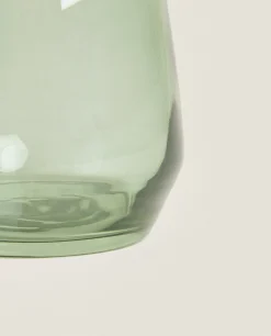 Tumblers*ZARA Home Smooth Glass Tumbler Green