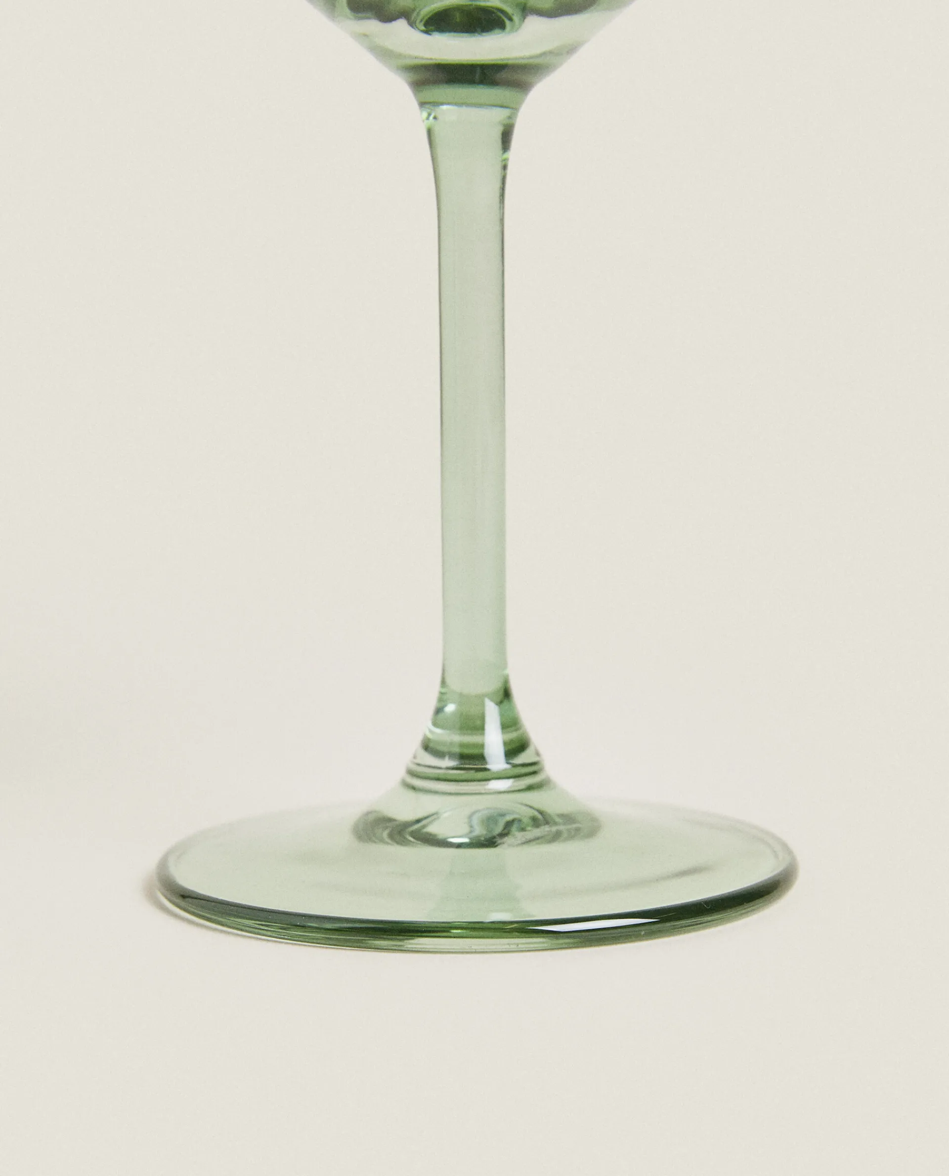 Glasses And Flutes*ZARA Home Smooth Wine Glass Green