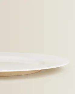 Dinner Plates*ZARA Home Solid Bone China Dinner Plate White