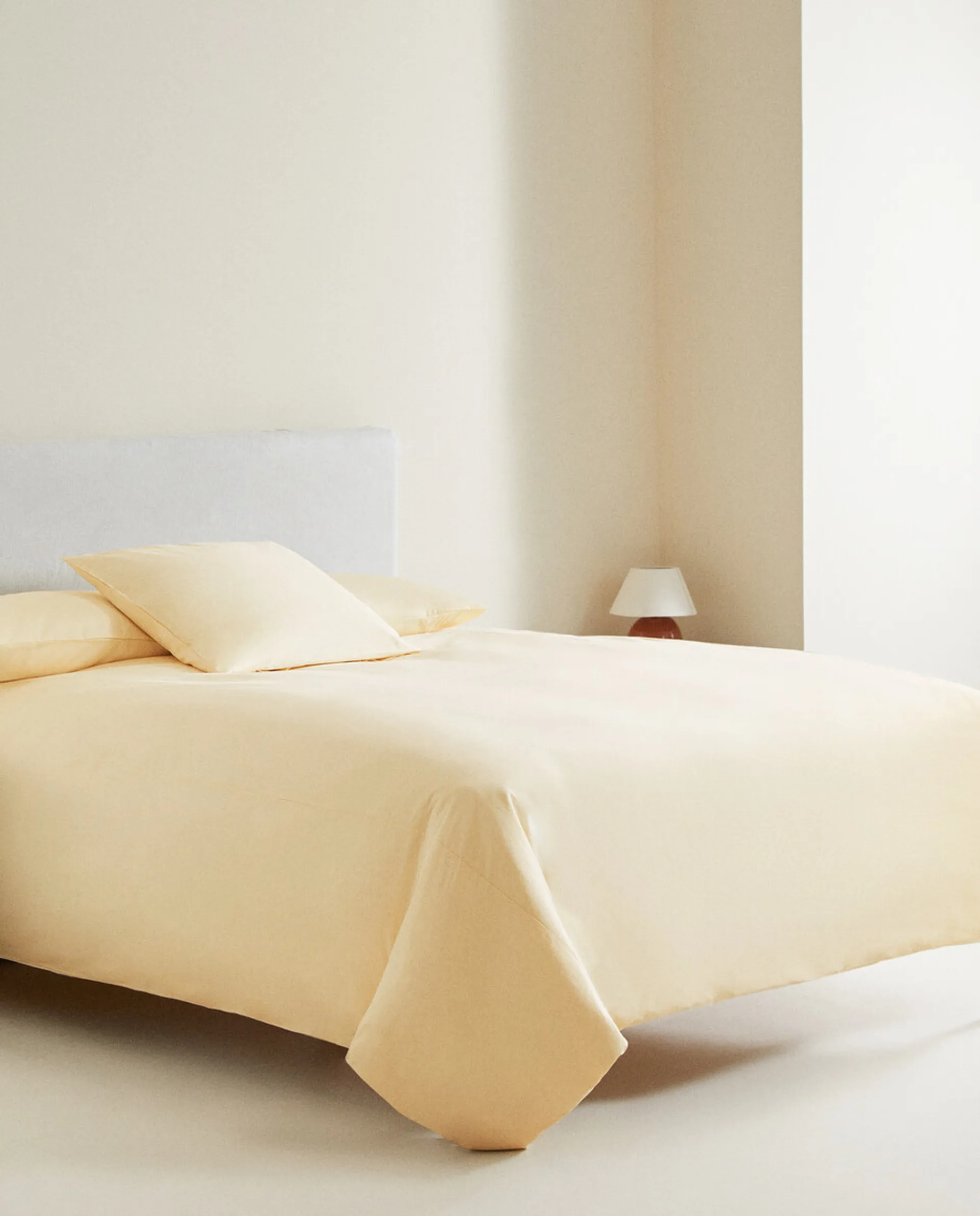 Fitted Sheets*ZARA Home Solid Color Fitted Sheet Butter Yellow