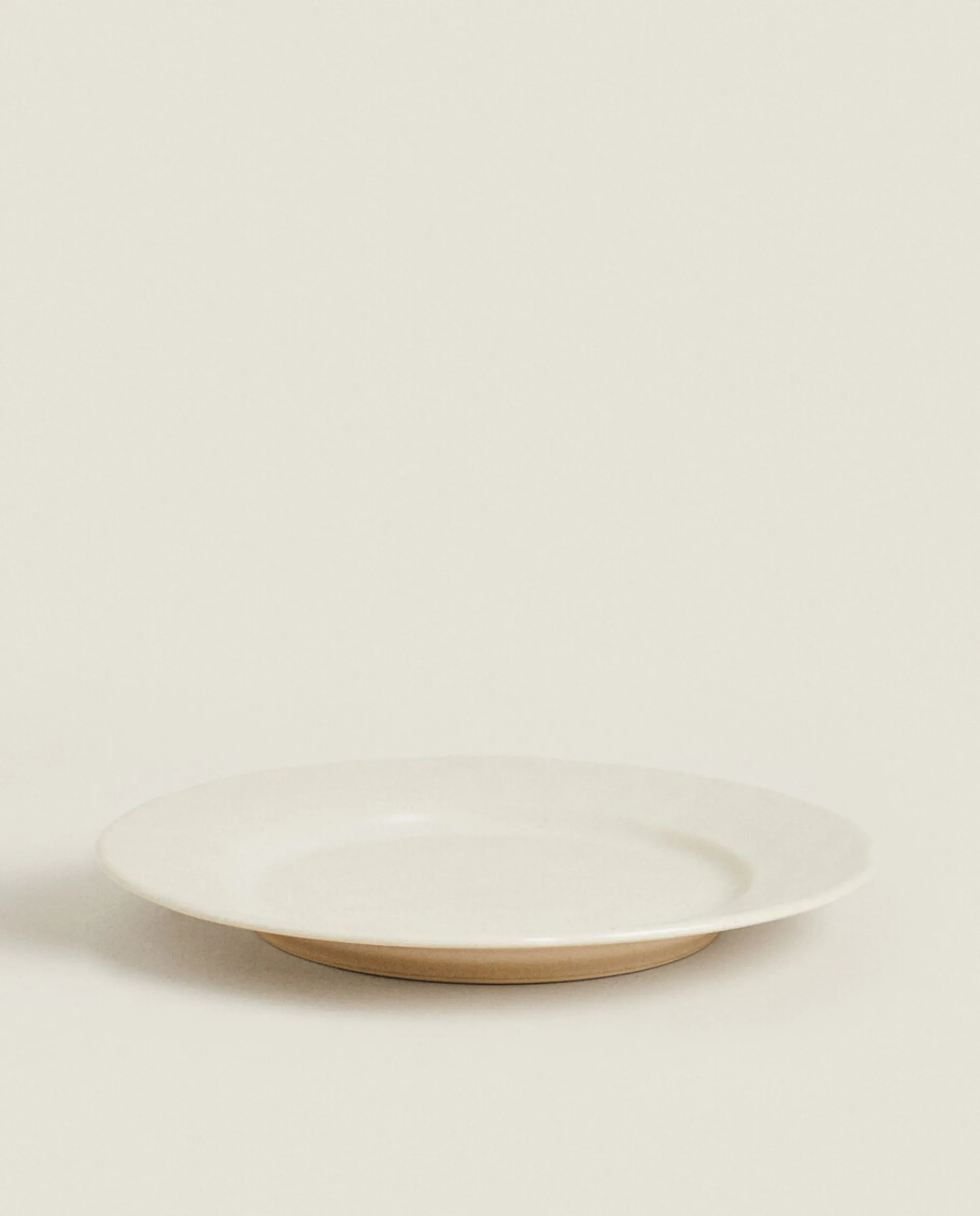 Dinner Plates*ZARA Home Speckled Stoneware Dinner Plate Ecru
