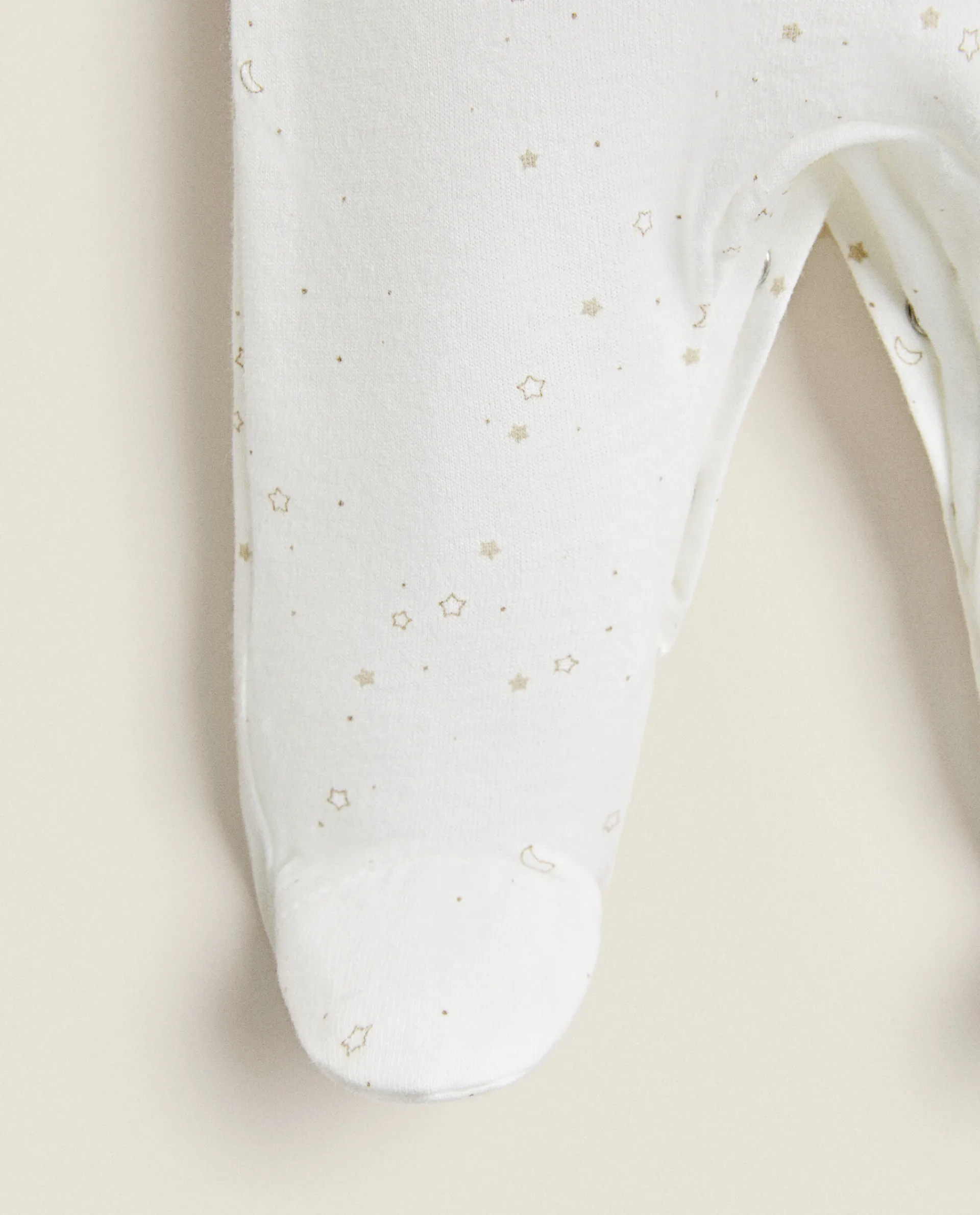 Clothing And Footwear*ZARA Home Star Print Newborn Set Oyster White