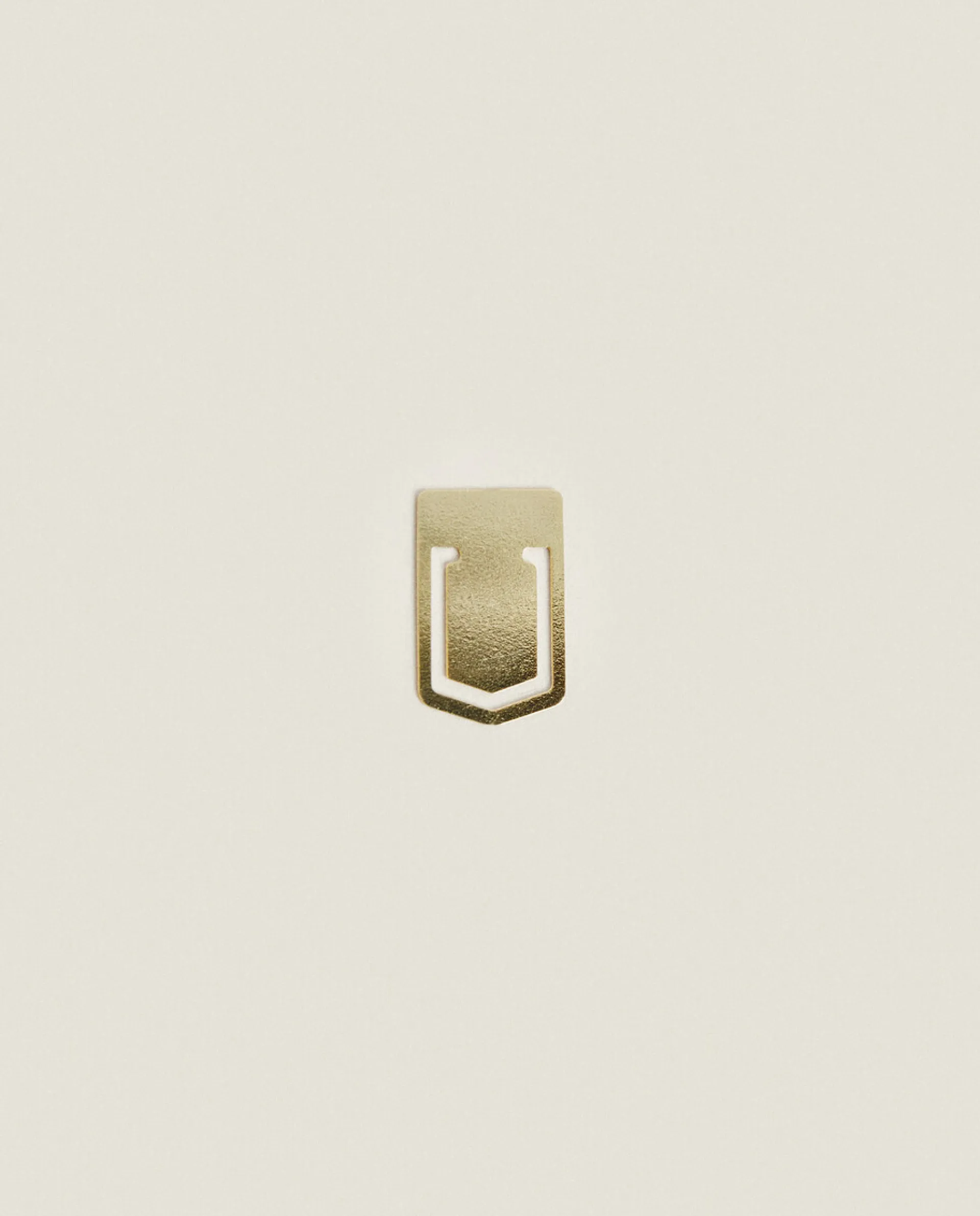 Stationery*ZARA Home Steel Clips (Pack Of 50) Golden