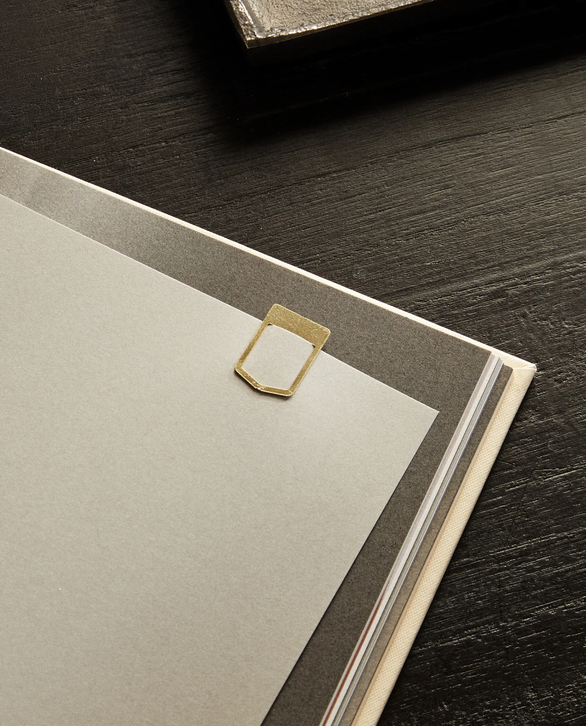 Stationery*ZARA Home Steel Clips (Pack Of 50) Golden