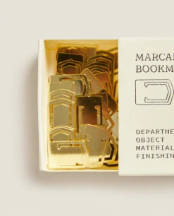 Stationery*ZARA Home Steel Clips (Pack Of 50) Golden