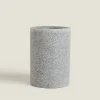 Glasses*ZARA Home Stone Resin Tumbler Grey
