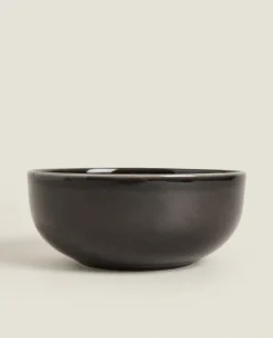 Bowls*ZARA Home Stoneware Bowl Black