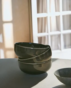 Bowls*ZARA Home Stoneware Bowl Black