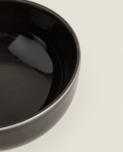 Bowls*ZARA Home Stoneware Bowl Black
