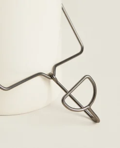 Storage*ZARA Home Stoneware Cylindrical Jar Cream