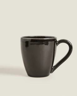 Mugs*ZARA Home Stoneware Mug Black