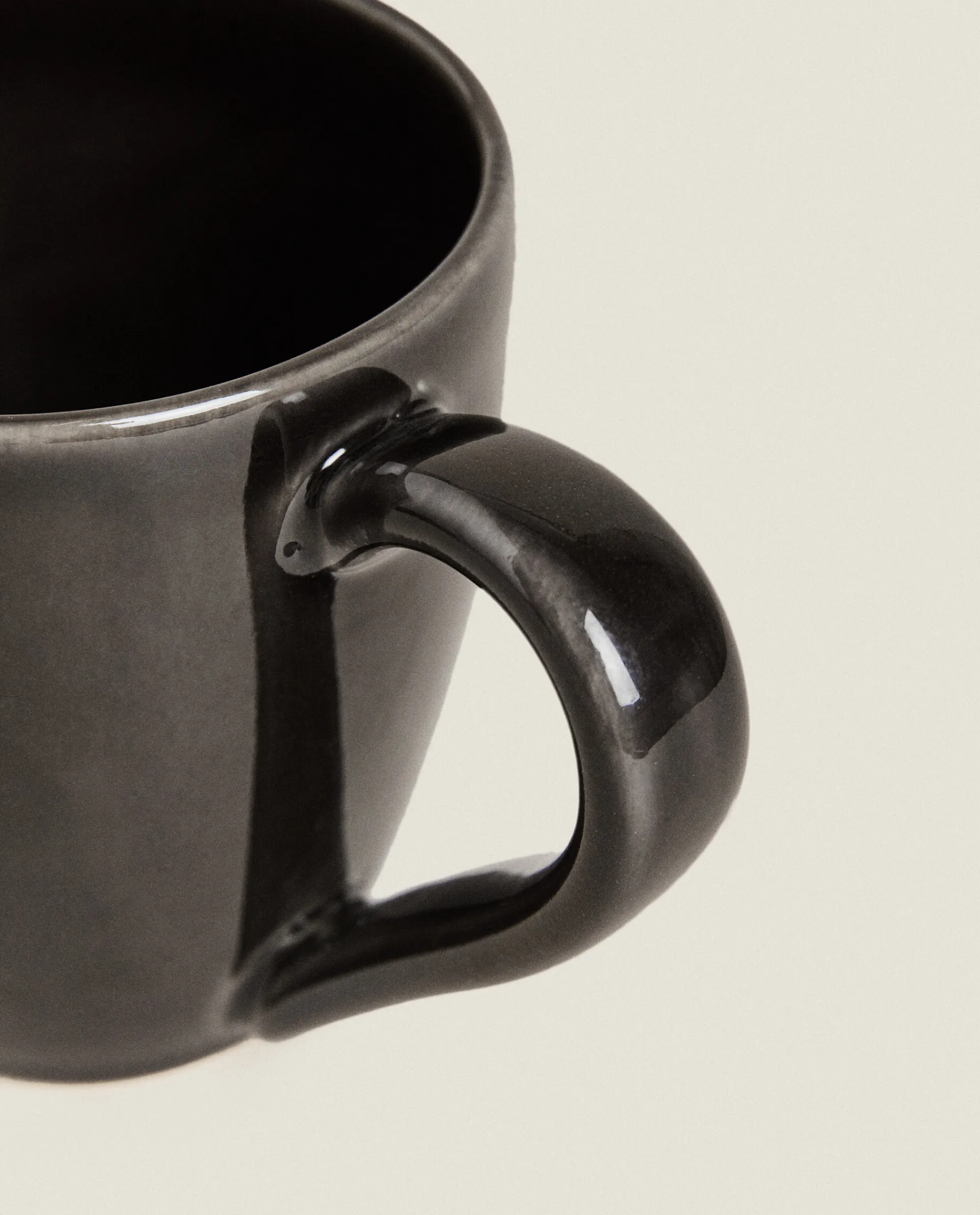 Mugs*ZARA Home Stoneware Mug Black