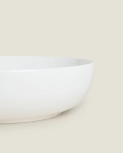 Soup Plates*ZARA Home Stoneware Soup Plate White