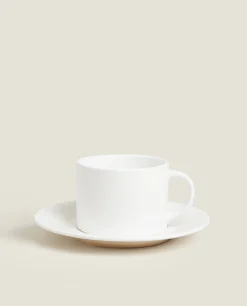 Mugs*ZARA Home Stoneware Teacup White