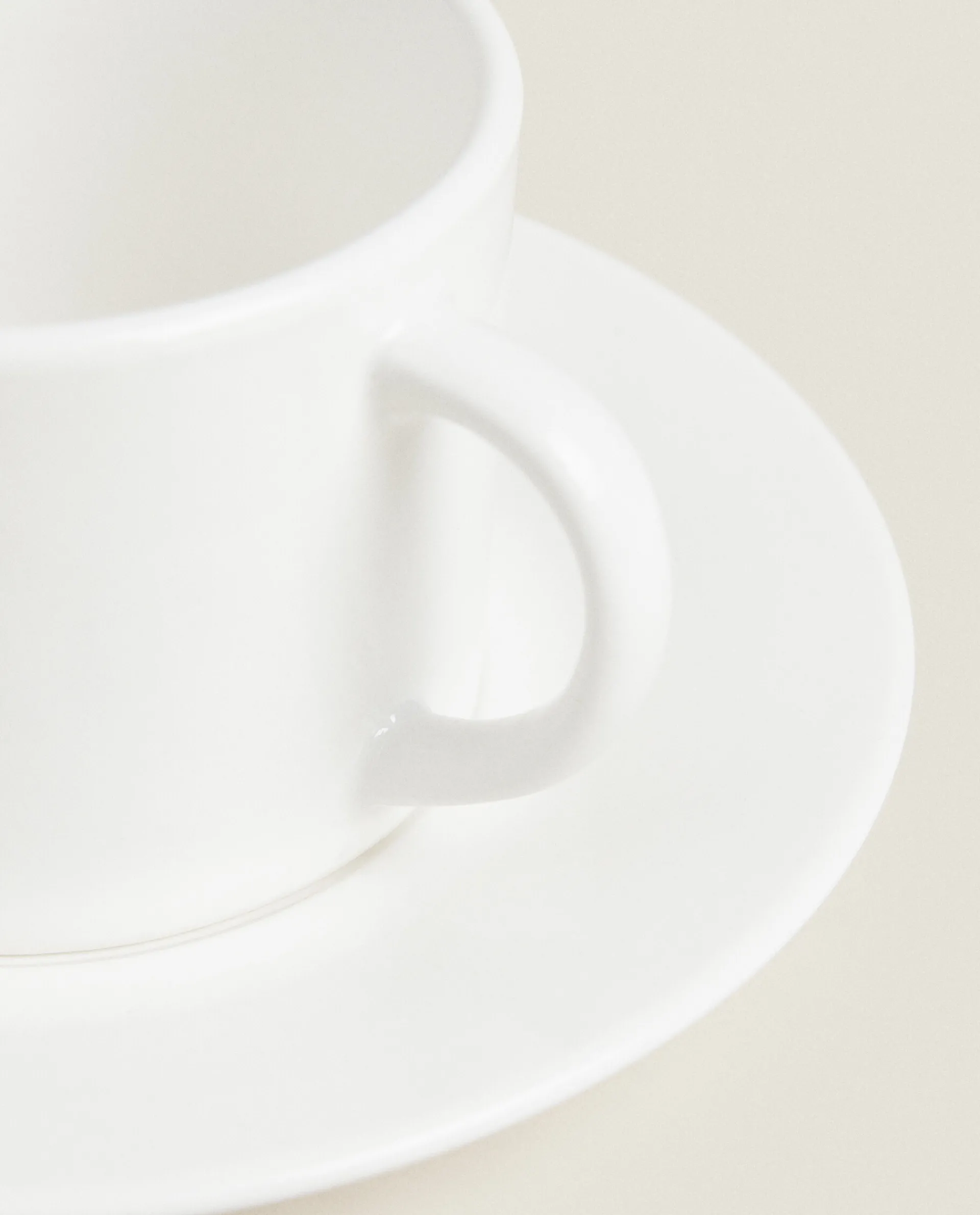 Mugs*ZARA Home Stoneware Teacup White