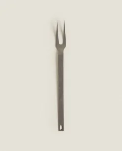 Kitchen Utensils*ZARA Home Stonewashed Fork Steel