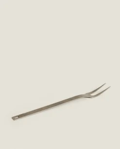 Kitchen Utensils*ZARA Home Stonewashed Fork Steel