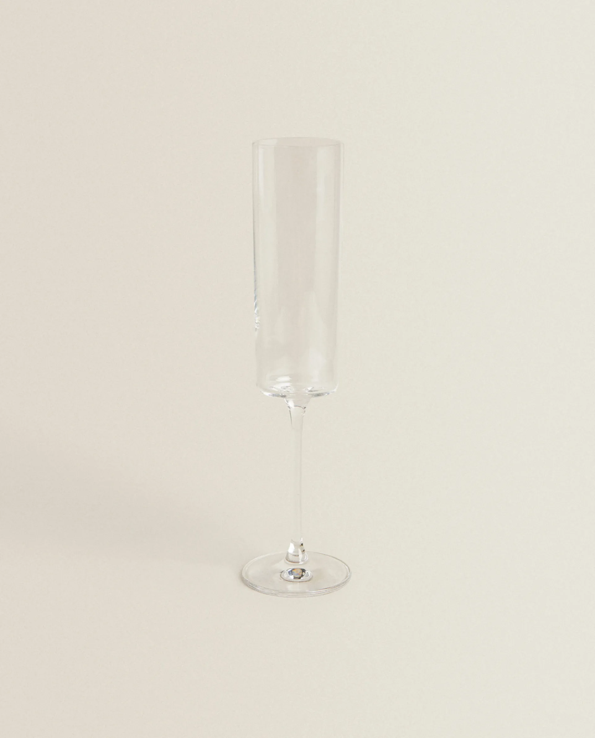 Glasses And Flutes*ZARA Home Straight Crystalline Sparkling Wine Flute Transparent