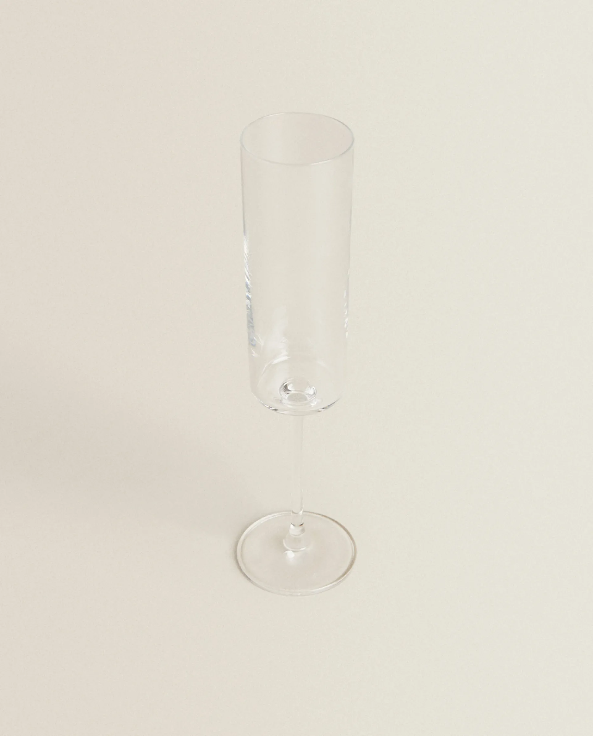 Glasses And Flutes*ZARA Home Straight Crystalline Sparkling Wine Flute Transparent