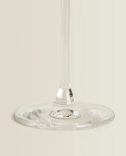 Glasses And Flutes*ZARA Home Straight Crystalline Sparkling Wine Flute Transparent