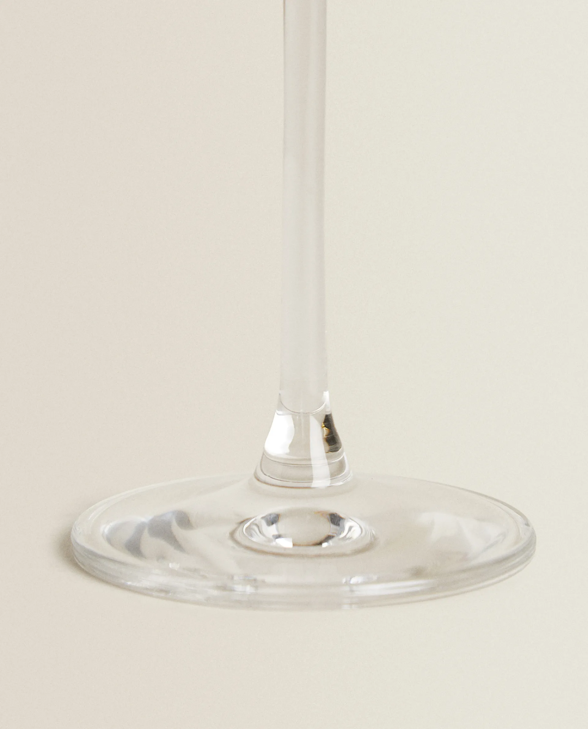 Glasses And Flutes*ZARA Home Straight Crystalline Sparkling Wine Flute Transparent