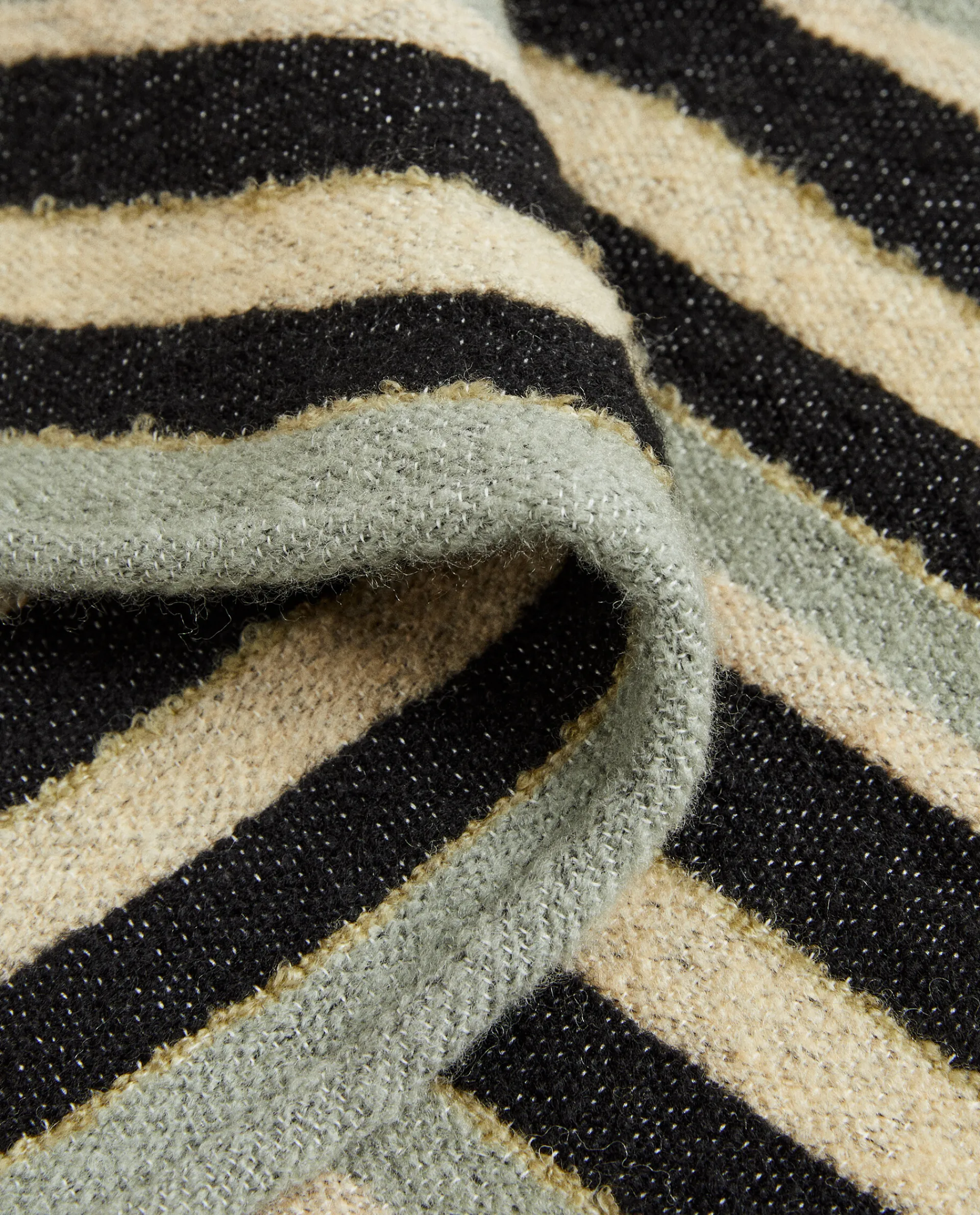 Blankets*ZARA Home Striped Blanket Multicolour