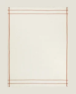 Blankets*ZARA Home Striped Blanket Russet