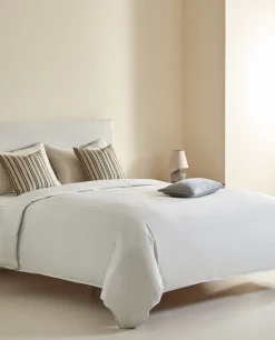 Duvet Covers*ZARA Home Striped Cotton Duvet Cover Grey