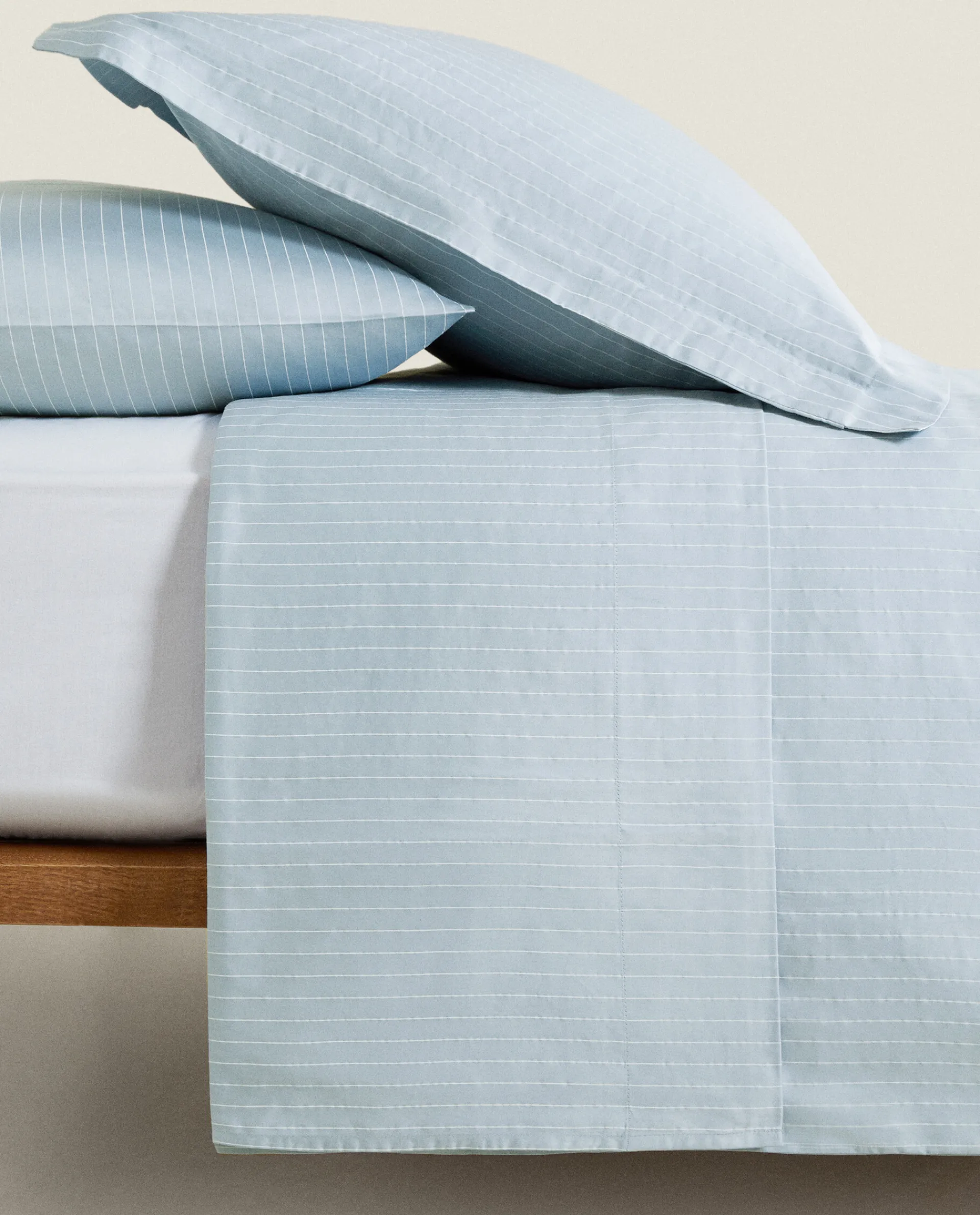 Duvet Covers*ZARA Home Striped Duvet Cover Blue