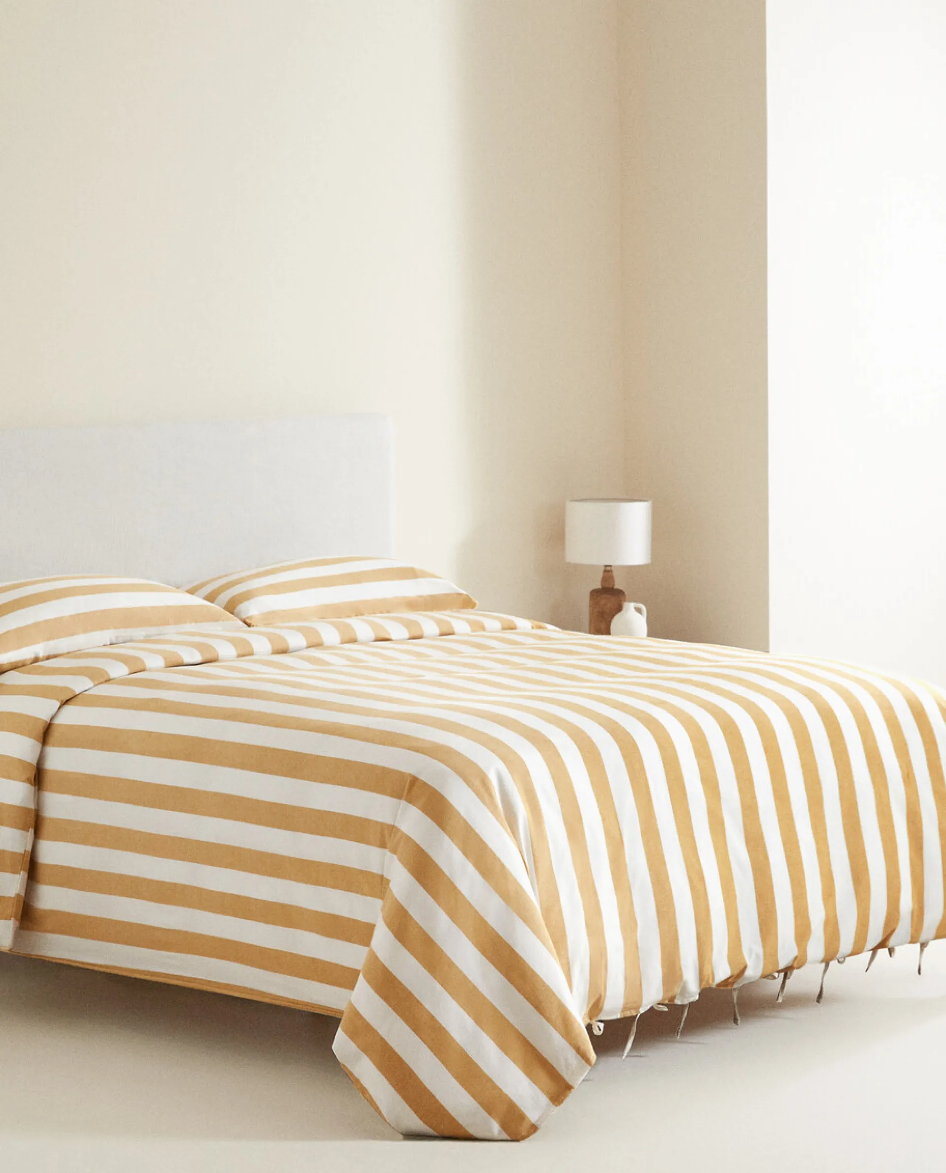 Duvet Covers*ZARA Home Striped Duvet Cover Yellow