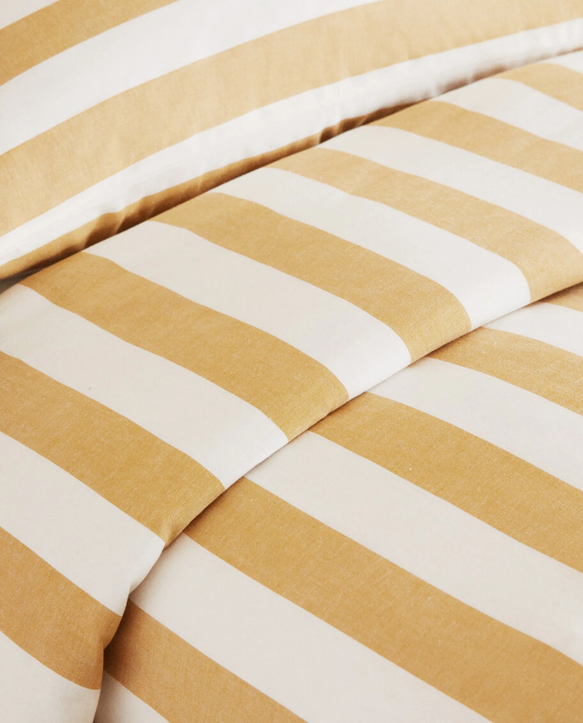 Duvet Covers*ZARA Home Striped Duvet Cover Yellow