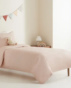 Duvet Covers*ZARA Home Striped Duvet Cover Russet