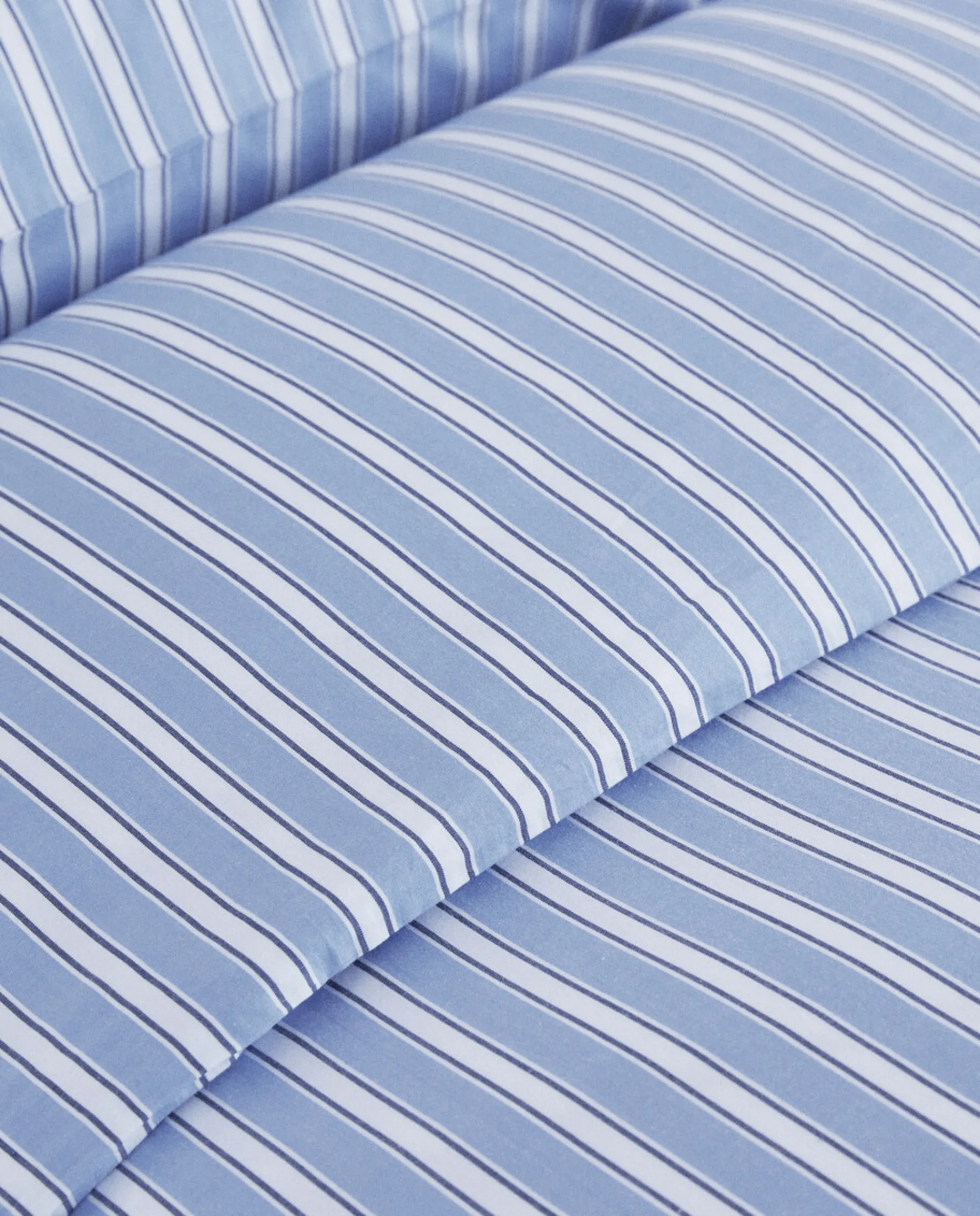 Duvet Covers*ZARA Home Striped Duvet Cover Blue