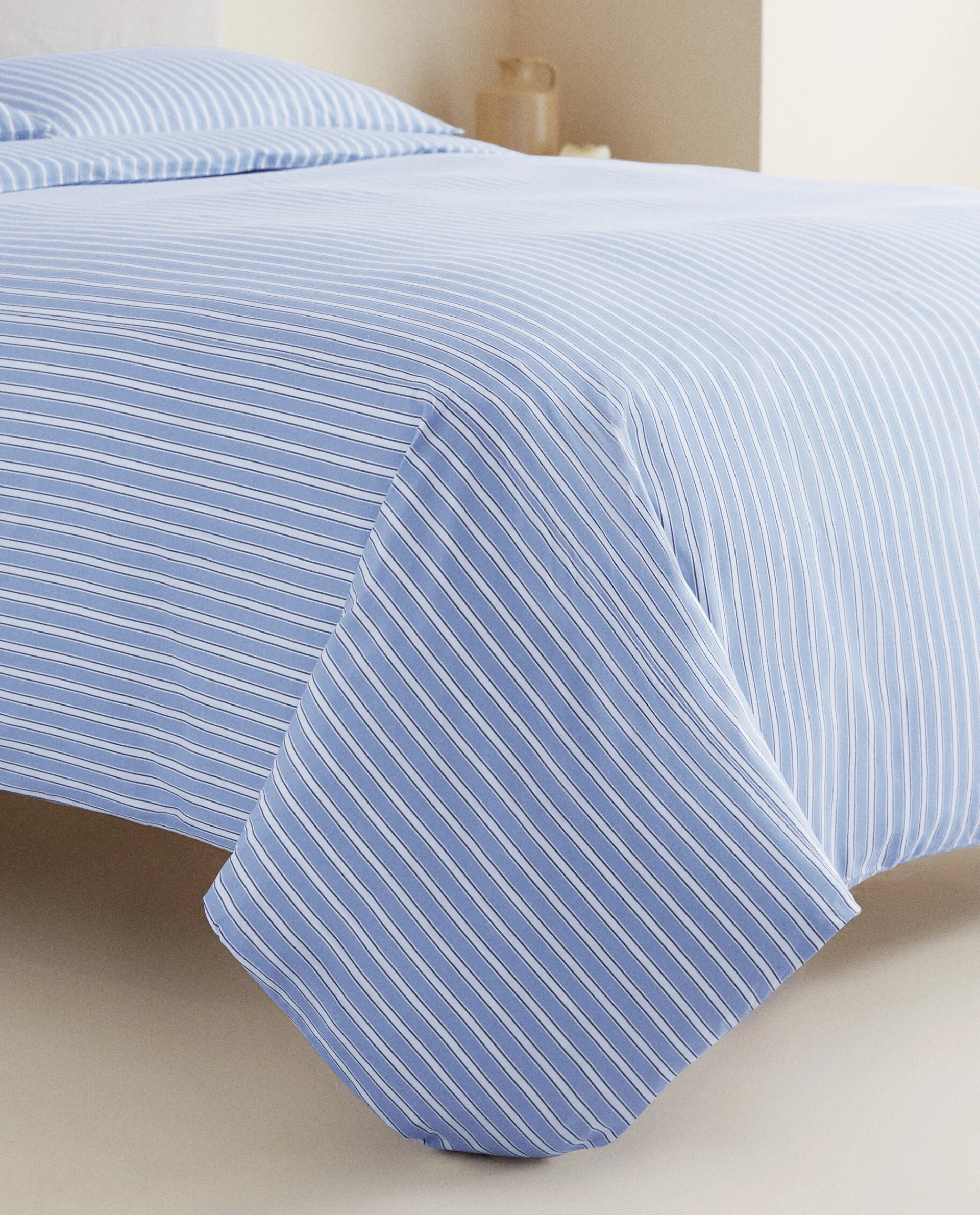 Duvet Covers*ZARA Home Striped Duvet Cover Blue