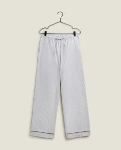 Pajamas*ZARA Home Striped Flannel Pajama Bottoms Grey