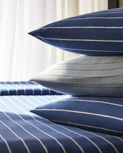 Pillowcases*ZARA Home Striped Pillowcase Blue