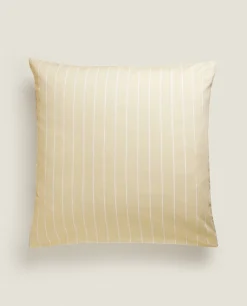 Pillowcases*ZARA Home Striped Pillowcase Butter Yellow