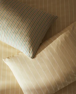 Pillowcases*ZARA Home Striped Pillowcase Butter Yellow