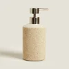 Dispensers*ZARA Home Striped Resin Dispenser Beige