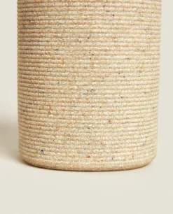 Dispensers*ZARA Home Striped Resin Dispenser Beige