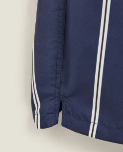 Beachwear*ZARA Home Striped Swim Trunks Navy