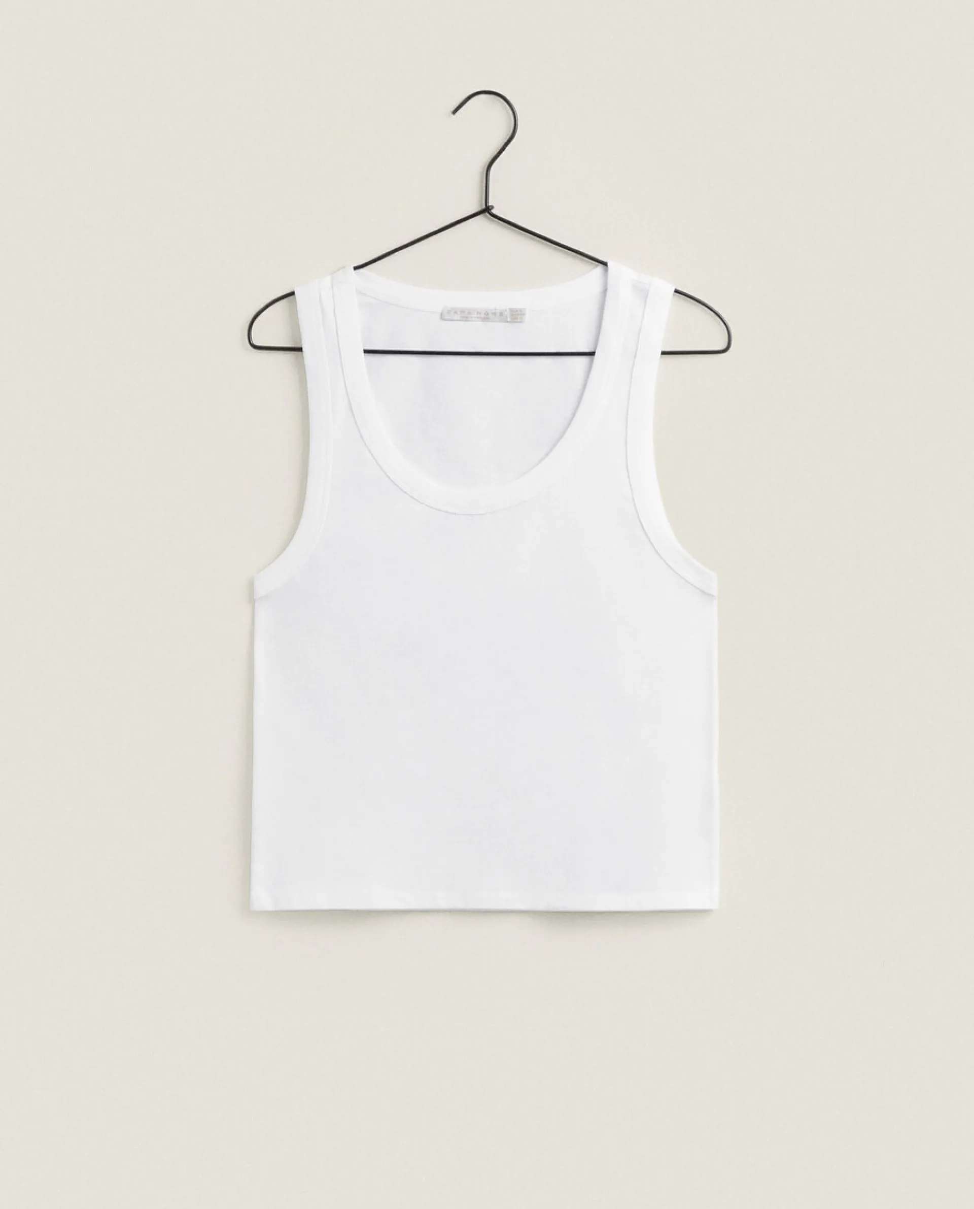 Pajamas*ZARA Home Tank Top White