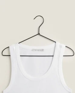 Pajamas*ZARA Home Tank Top White