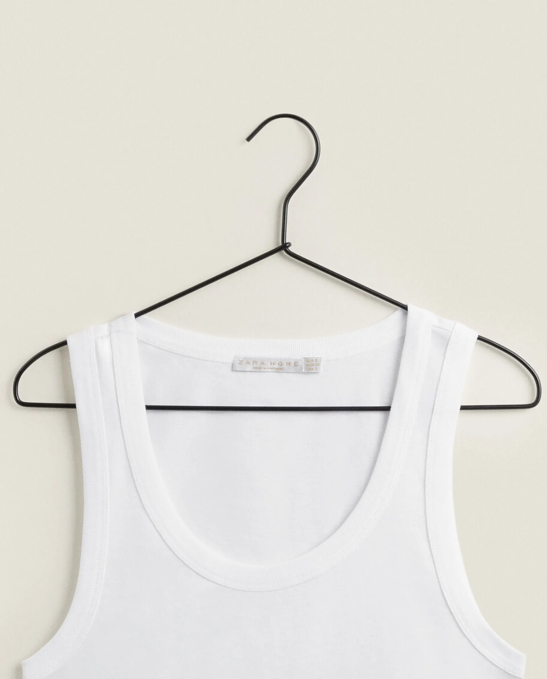 Pajamas*ZARA Home Tank Top White