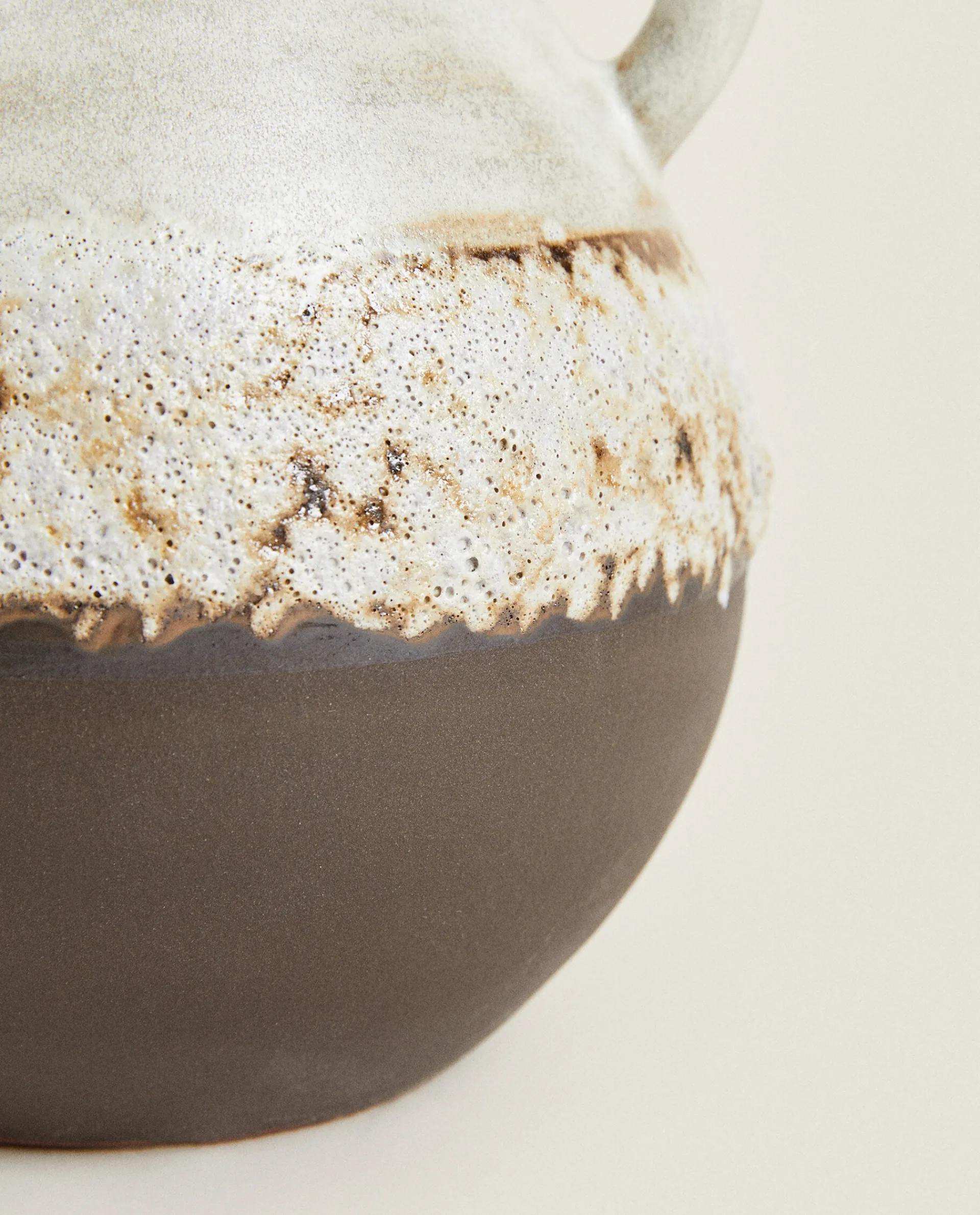 Vases*ZARA Home Terracotta Vase With Handles 4-718